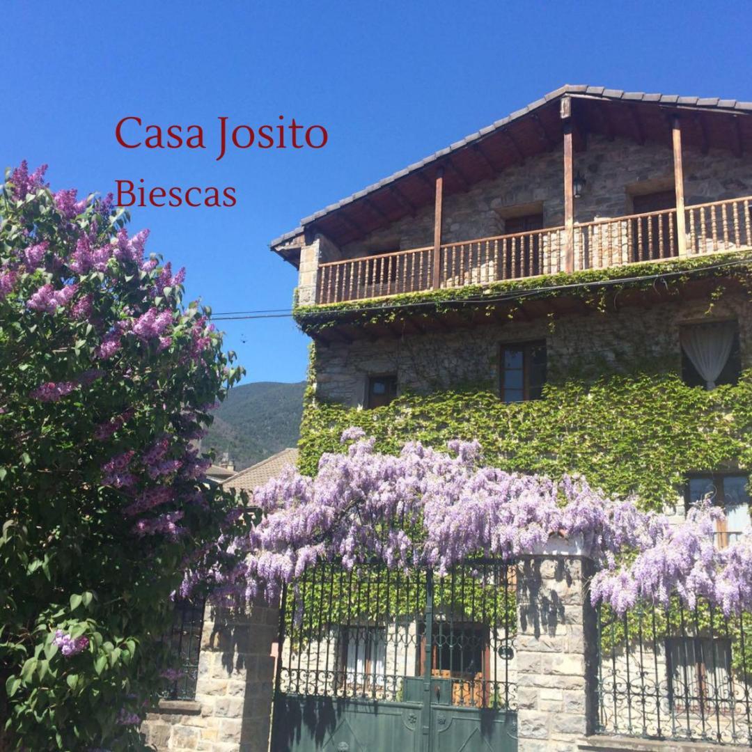 Biescas Apartamento Casa Josito La Cadiera Экстерьер фото